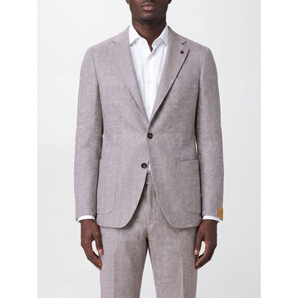 Tagliatore Jacket Men Grey